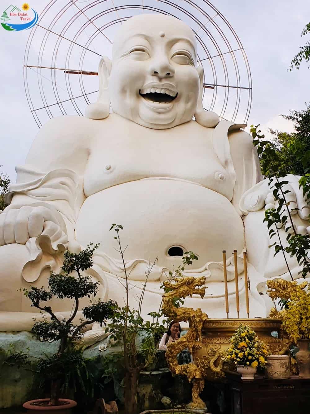 Chùa Linh Ẩn Đà Lạt – ngôi chùa có tượng Phật Di Lặc lớn nhất ở Lâm Đồng 