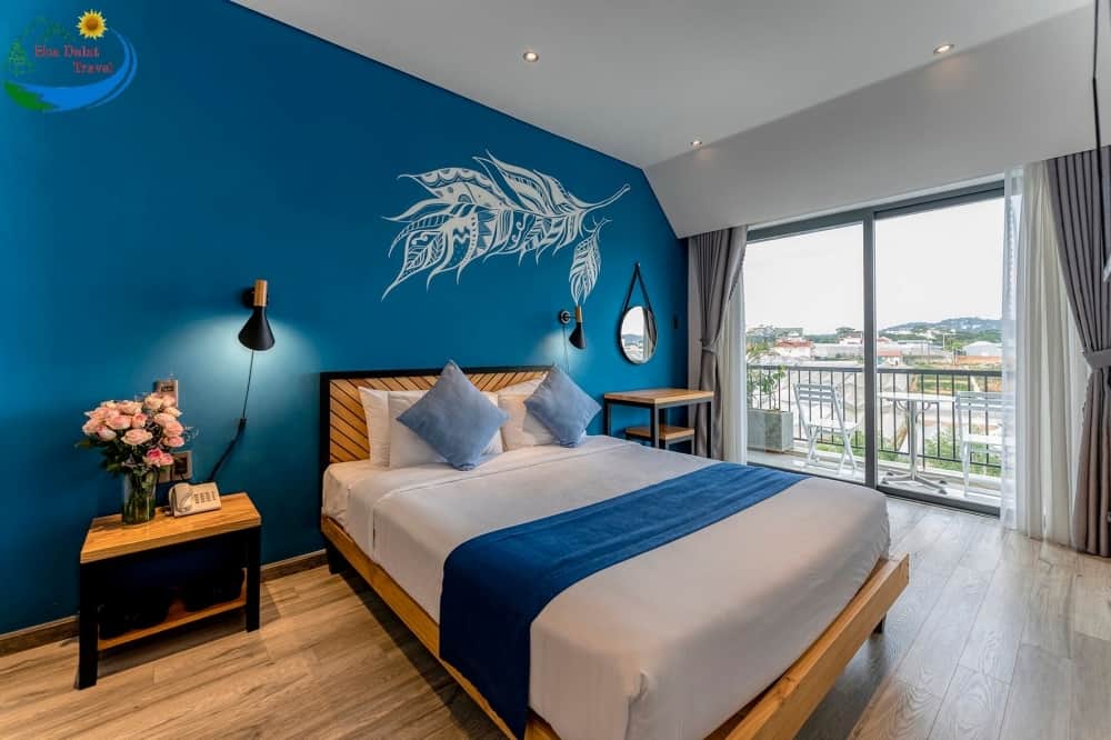 Phòng giường đôi Canary Dalat Hotel