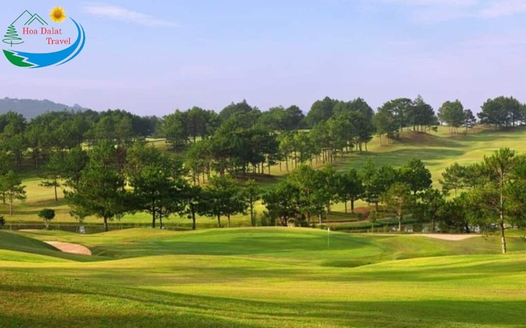 Sân golf này sở hữu khung cảnh thiên nhiên bình yên