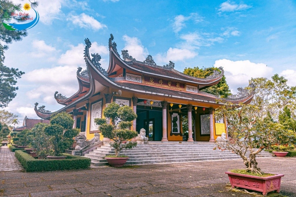 Tu viện Bát Nhã Bảo Lộc từ lâu đã trở thành điểm đến nổi tiếng