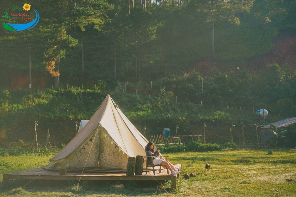 Các điểm cắm trại tiện nghi hút giới trẻ ở Đà Lạt