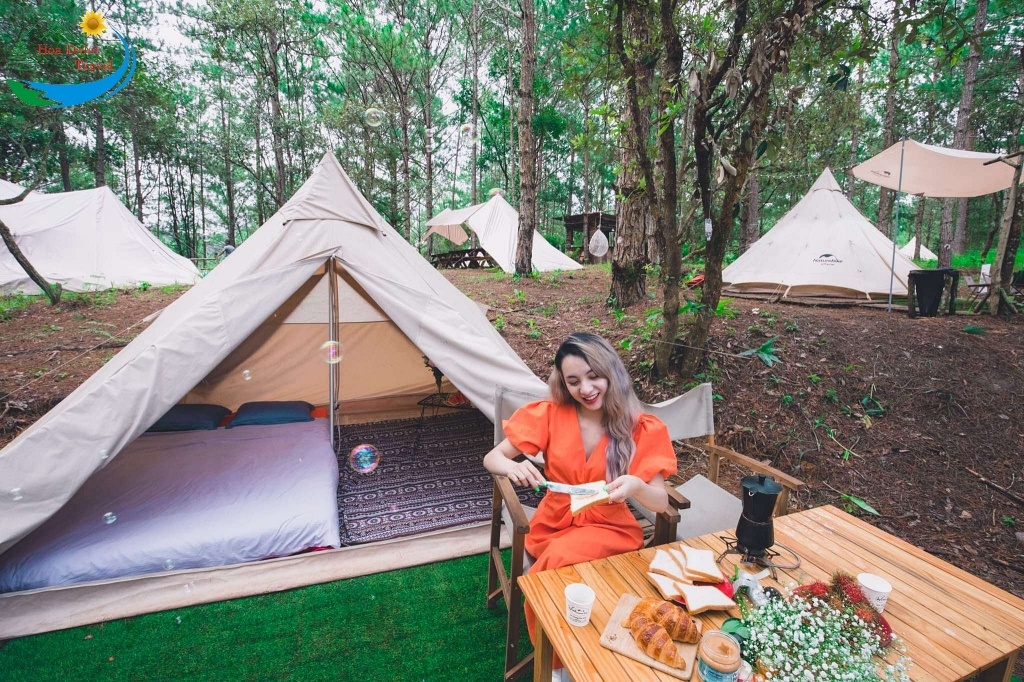 Cắm trại ở Đà Lạt nằm trong Lux Camp