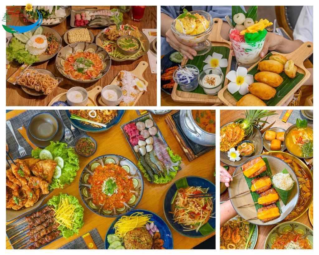 Menu The Thai Cuisine Đà Lạt độc đáo với hơn 100 món ăn