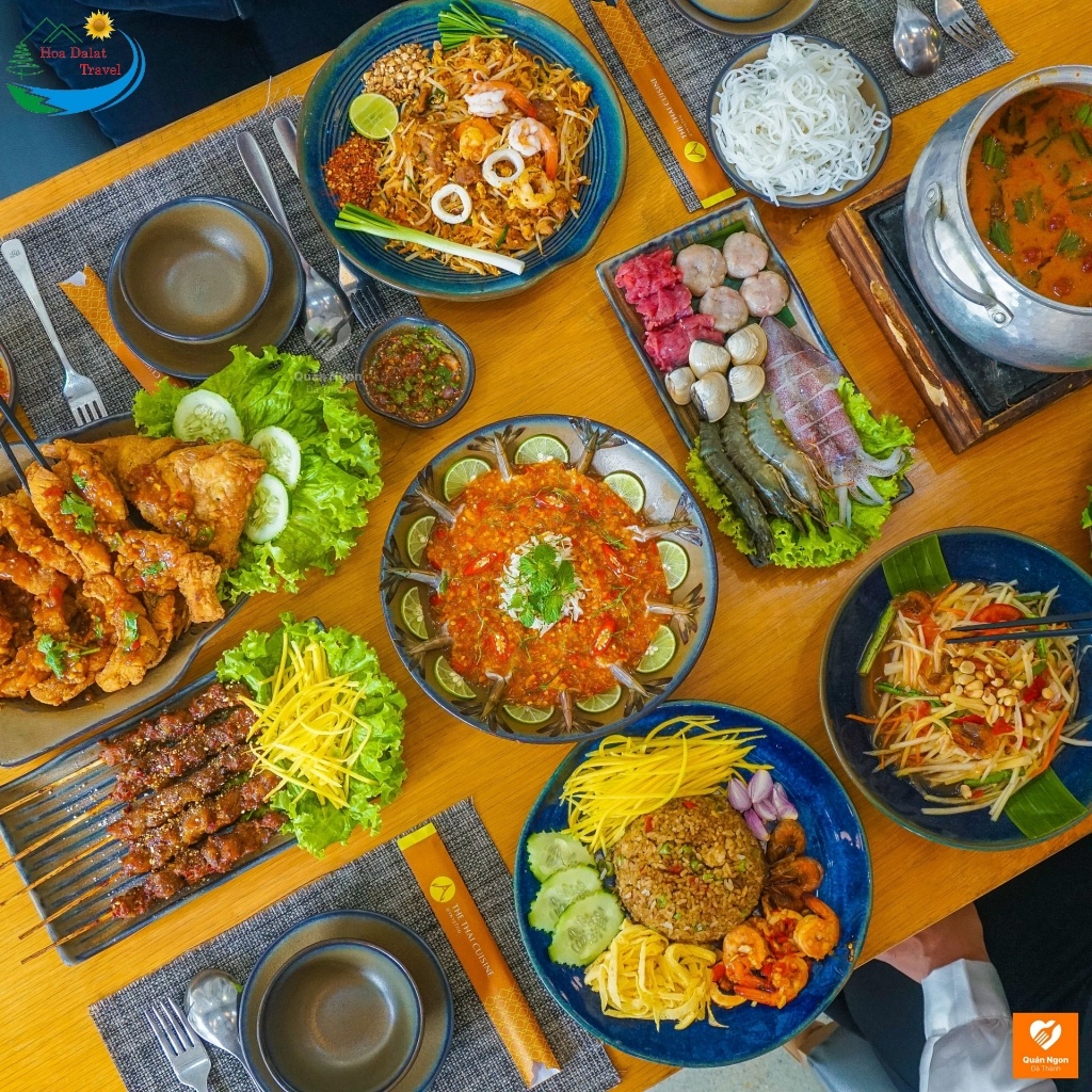 The Thai Cuisine là một nhà hàng chuyên về ẩm thực Thái Lan