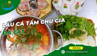 Lẩu cá tầm Chu Gia