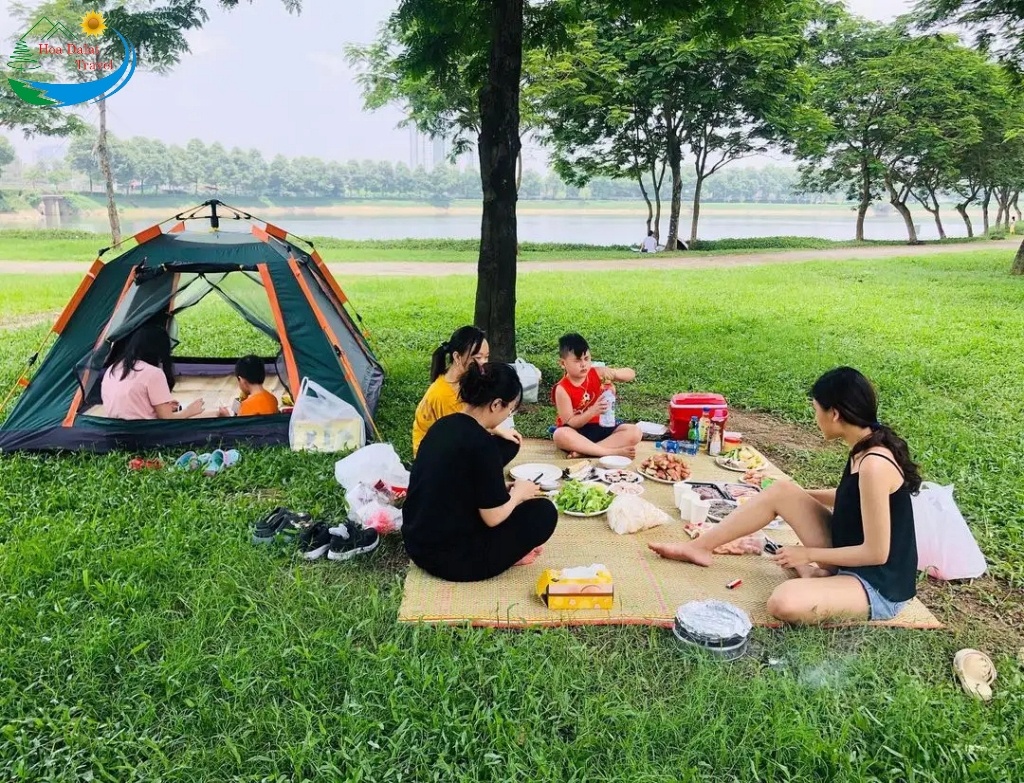 Cắm trại Các công viên, khu sinh thái 