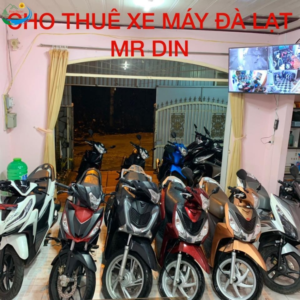 Cho thuê xe máy Mr.din Đà Lạt