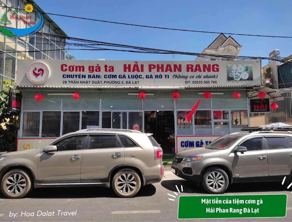 Tiệm cơm gà Hải Phan Rang Đà Lạt