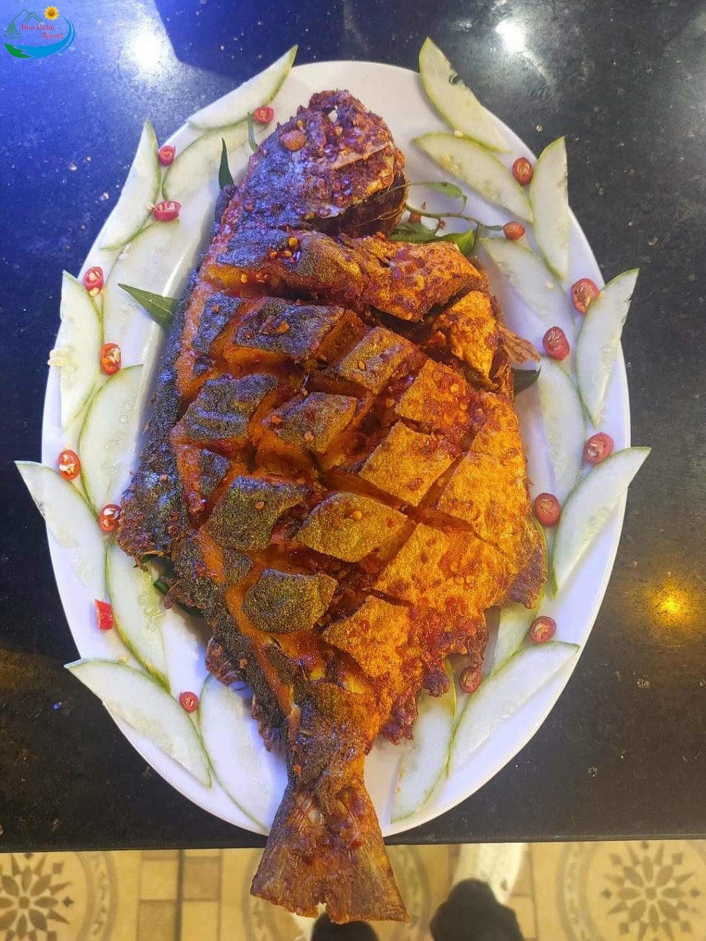 Món cá tươi ngon được chế biến hấp dẫn ở quán 65
