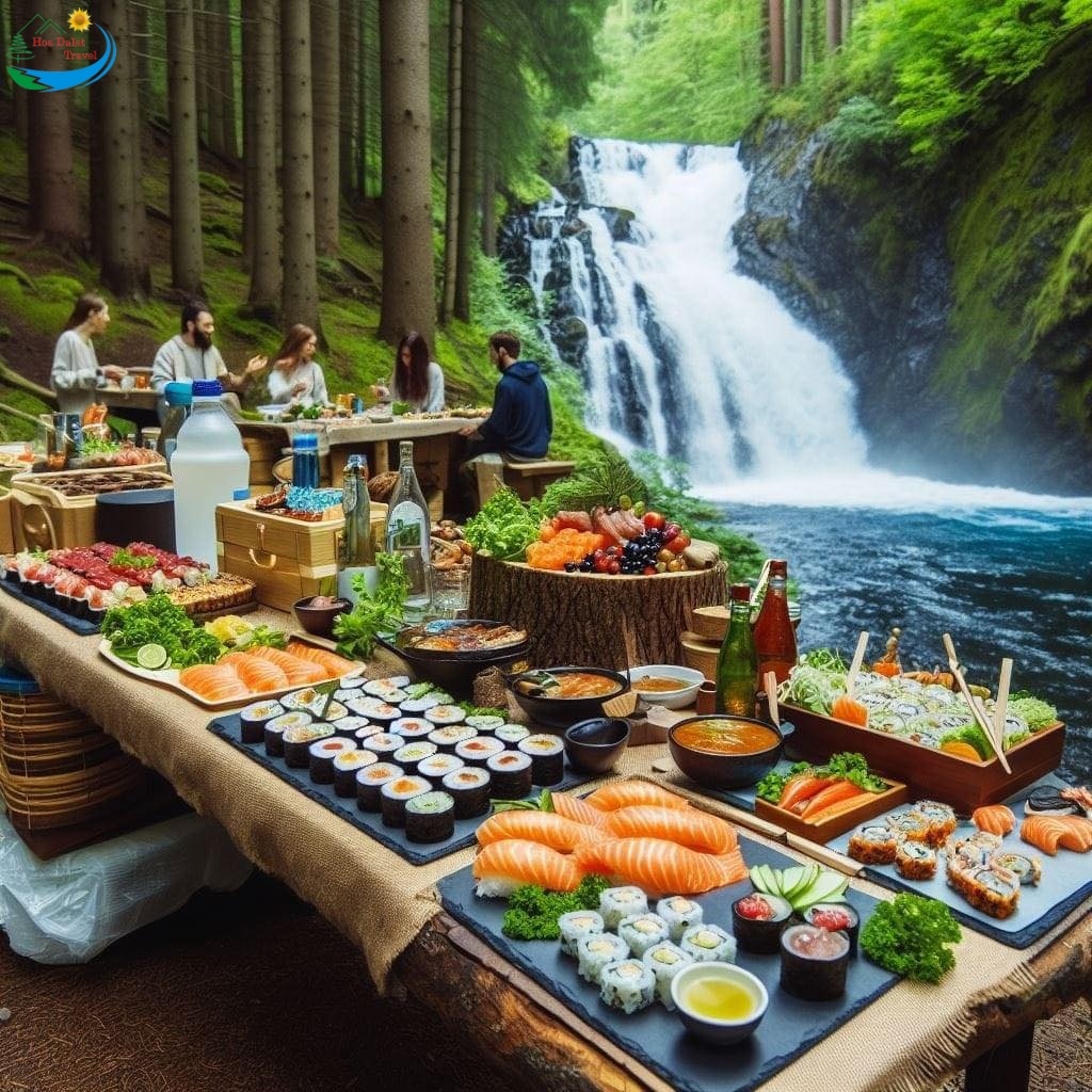Quán Sushi Tokyo - Đà Lạt có thực đơn đa dạng với các loại sushi truyền thống của Nhật 