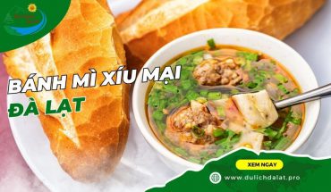 Bánh mì xíu mại Đà Lạt